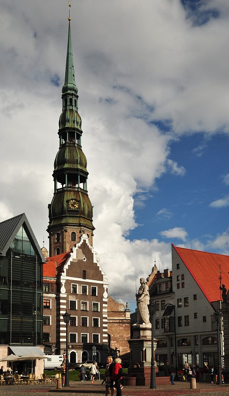 Pobaltí 2014 - Radniční náměstí, Riga, Lotyšsko 