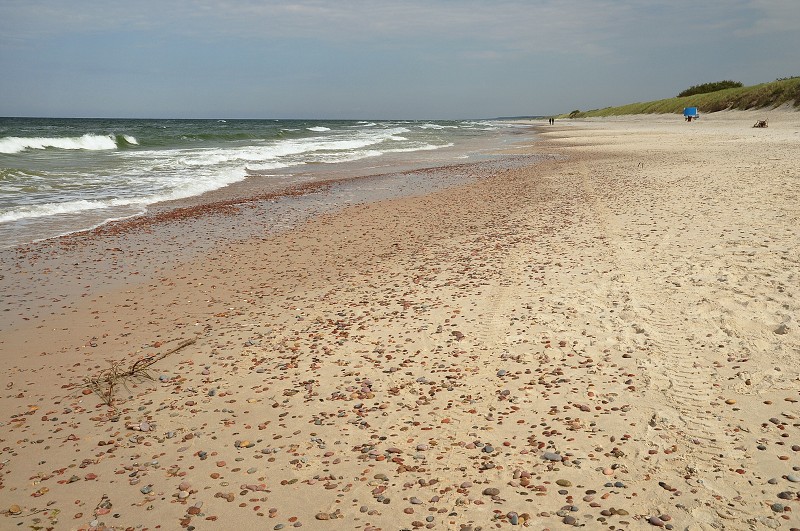 Pobaltí 2014 - pláž, Kurská kosa, Litva 
