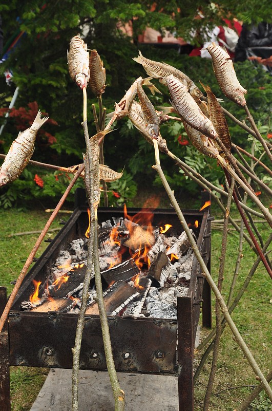 Pobaltí 2014 - místní slavnosti, Juodkranté, Kurská kosa 