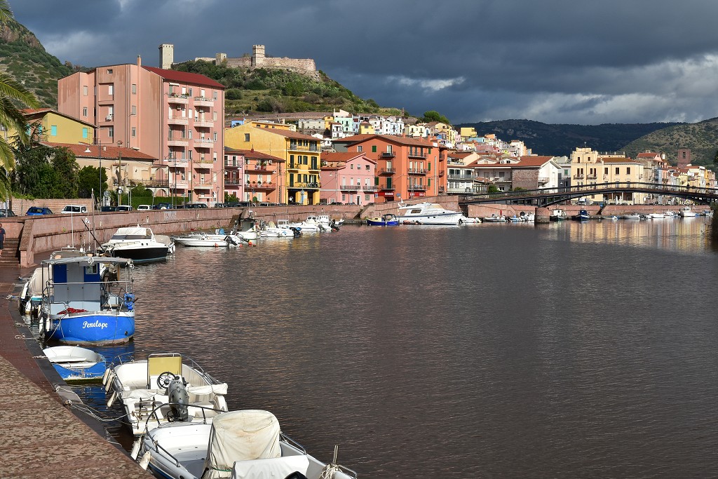 Sardinie - Bosa, mezi Alghero a Oristano 