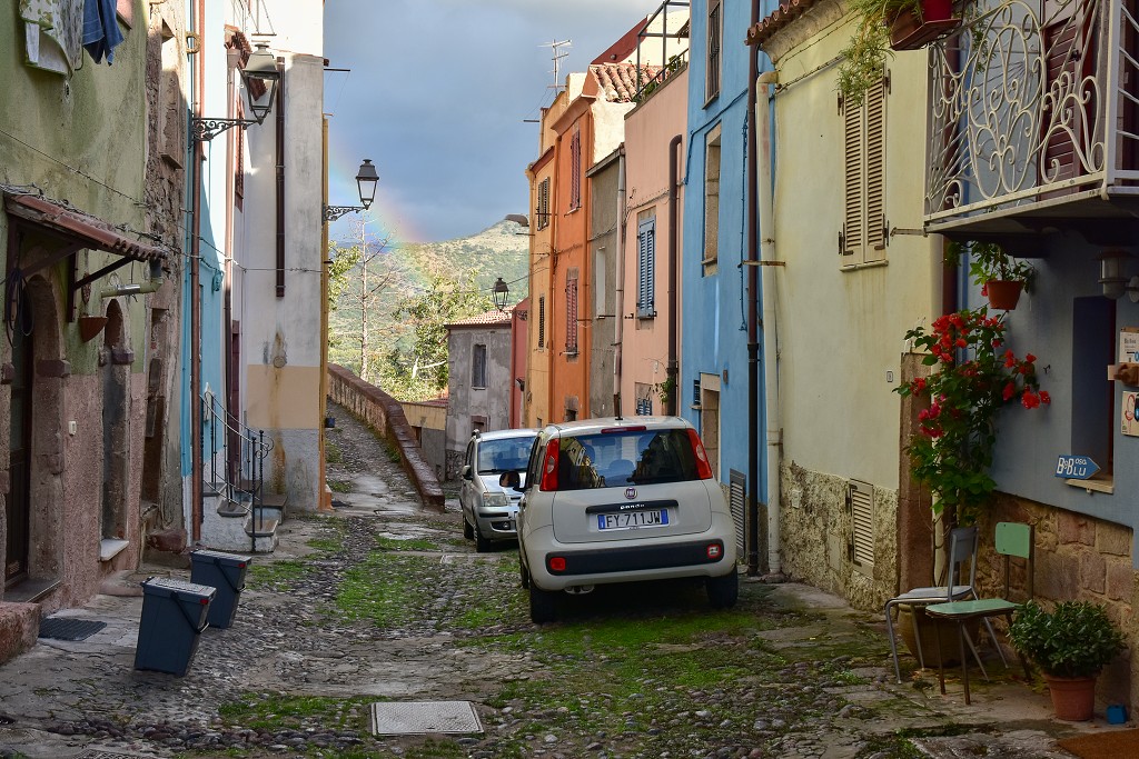 Sardinie - Bosa, mezi Alghero a Oristano 