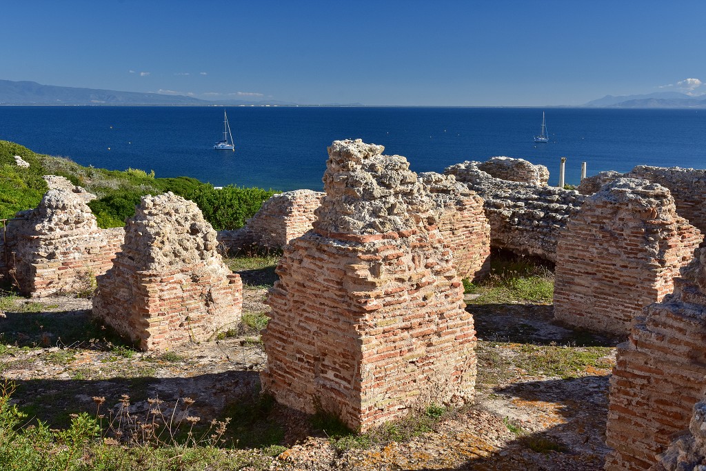 Sardinie - Fénicko-římské město Tharros, poloostr. Sinis 