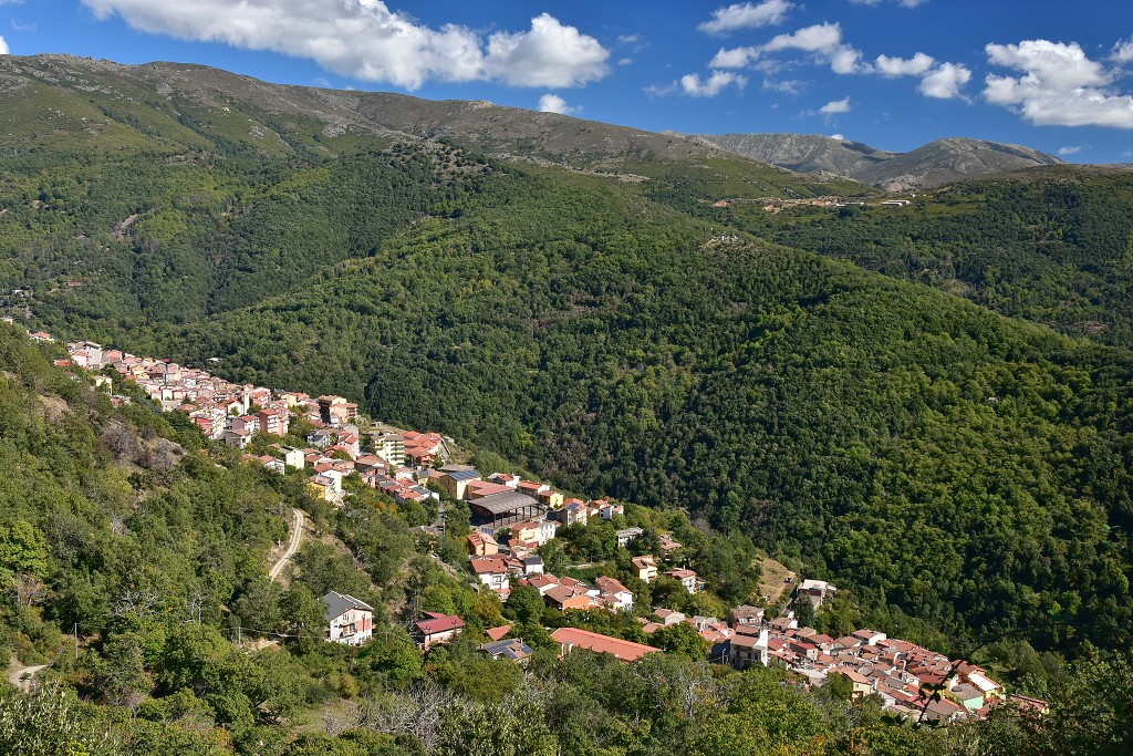 Sardinie - Desulo, vnitrozemí 