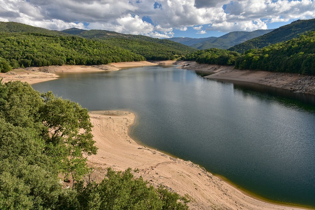 Sardinie - Lago di Gusana, u Fonni 