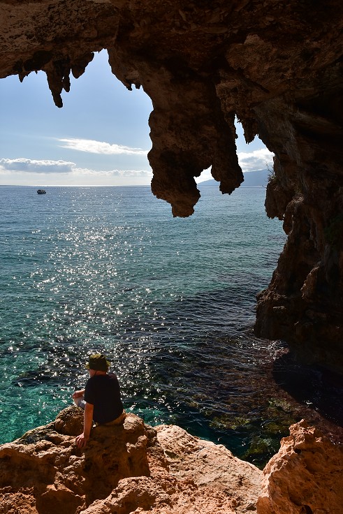 Sardinie - Jeskyně del Bue Marino Nord, u Cala Gonone 