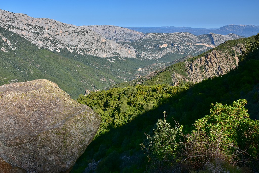 Sardinie - Pohoří Supramonte již. od Dorgali 