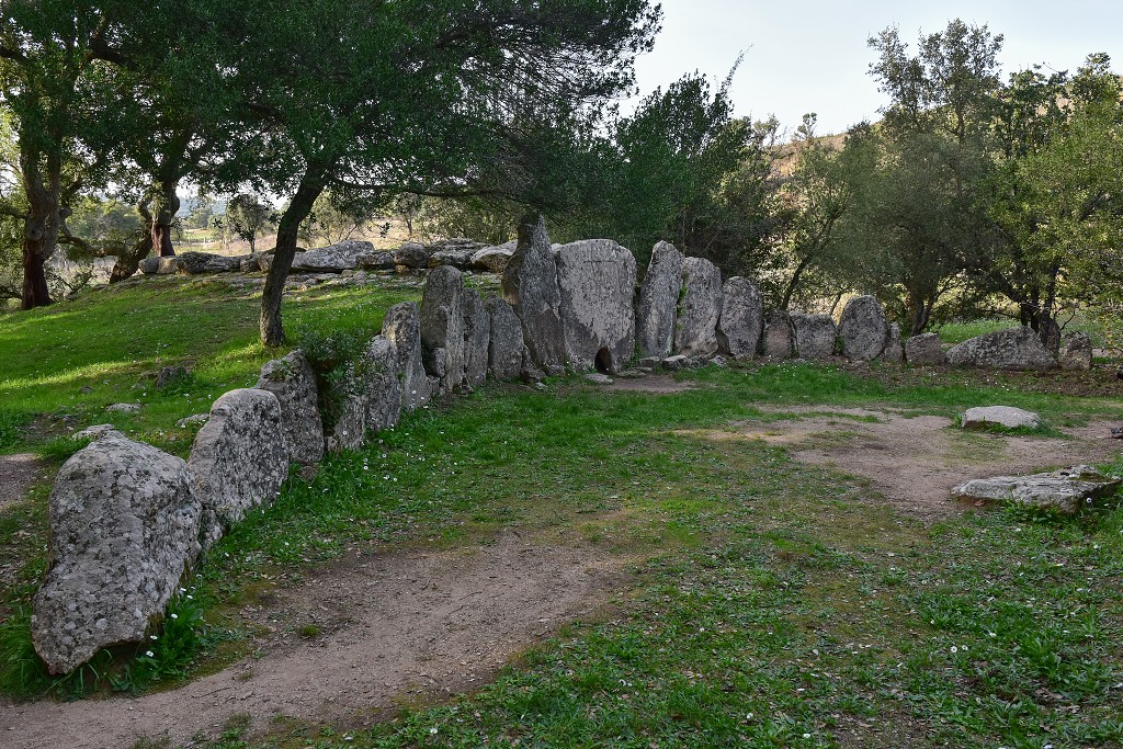 Sardinie - Tomba dei giganti di Pascaredda, u Tempio 