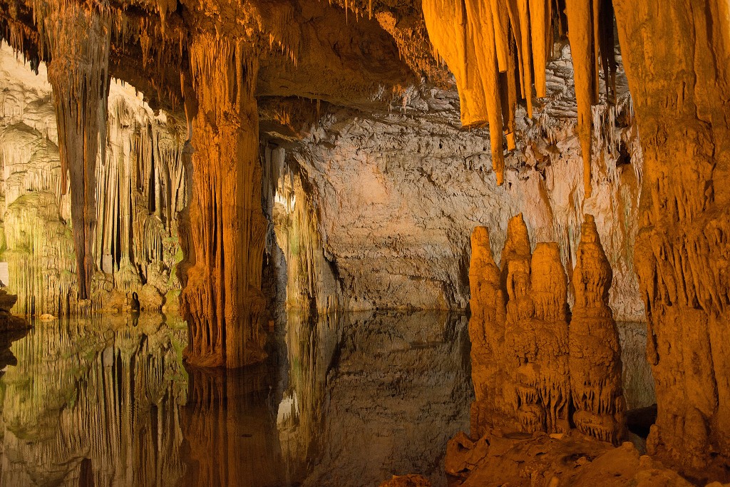 Sardinie - Neptunova jeskyně, Capo Caccia 