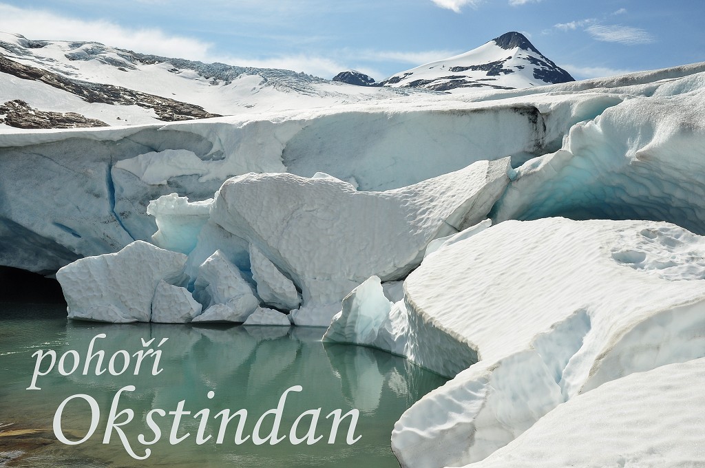 Skandinávie -  pohoří Okstindan, Norsko