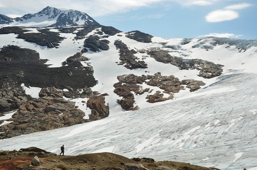 Skandinávie -  pohoří Okstindan, Norsko