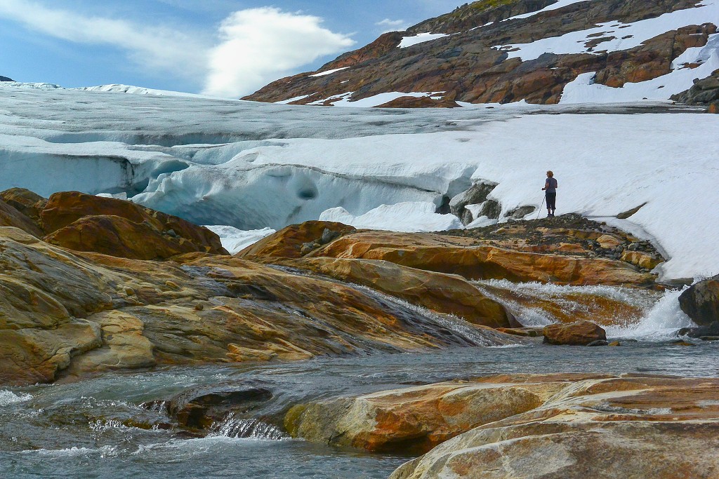 Skandinávie - pohoří Okstindan, Norsko