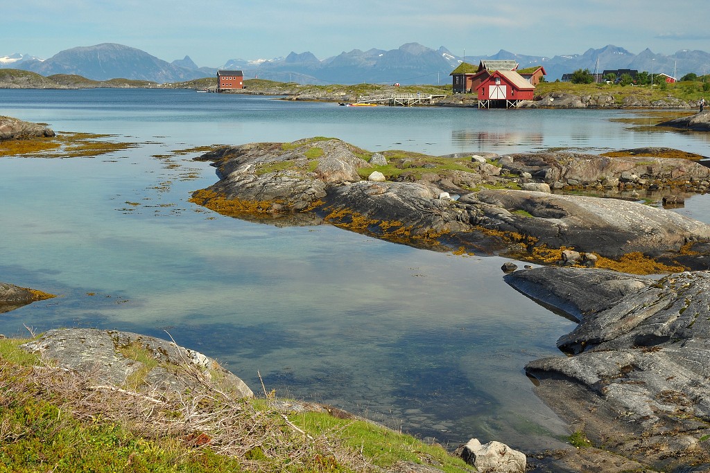 Skandinávie - ostrov Lovund, Nordland