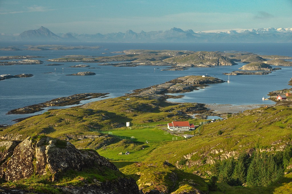 Skandinávie - ostrov Lovund, Nordland