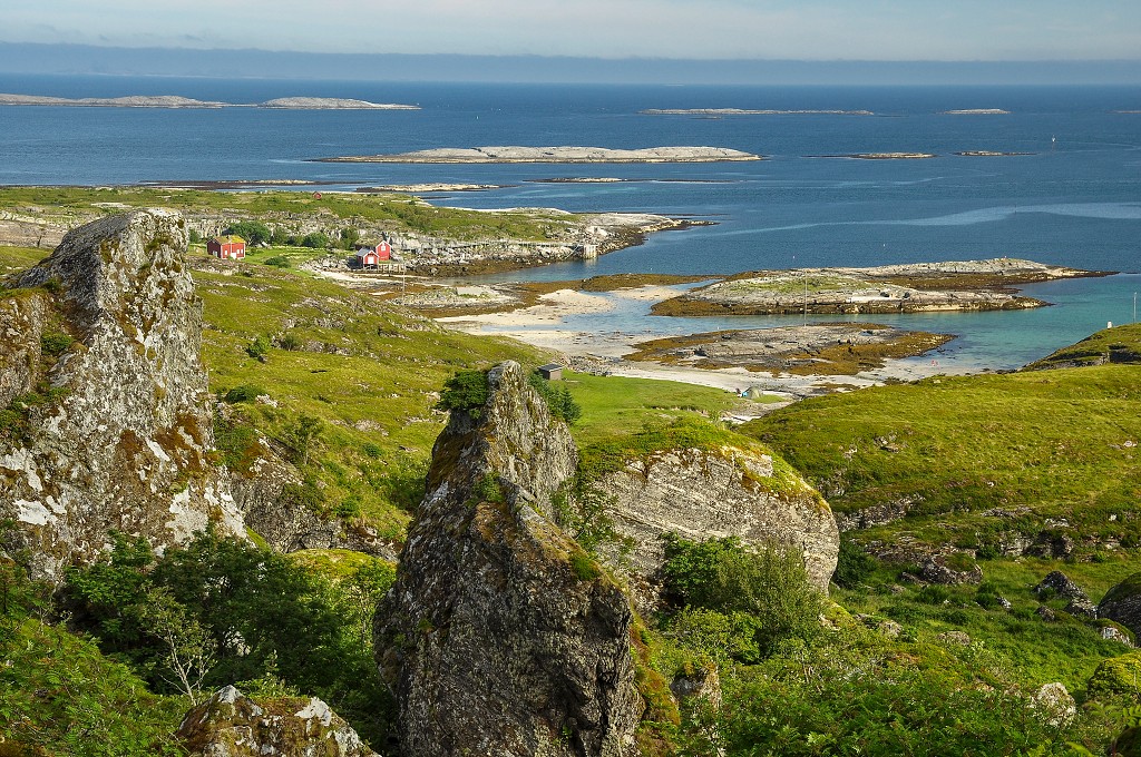 Skandinávie - ostrov Lovund, Nordland