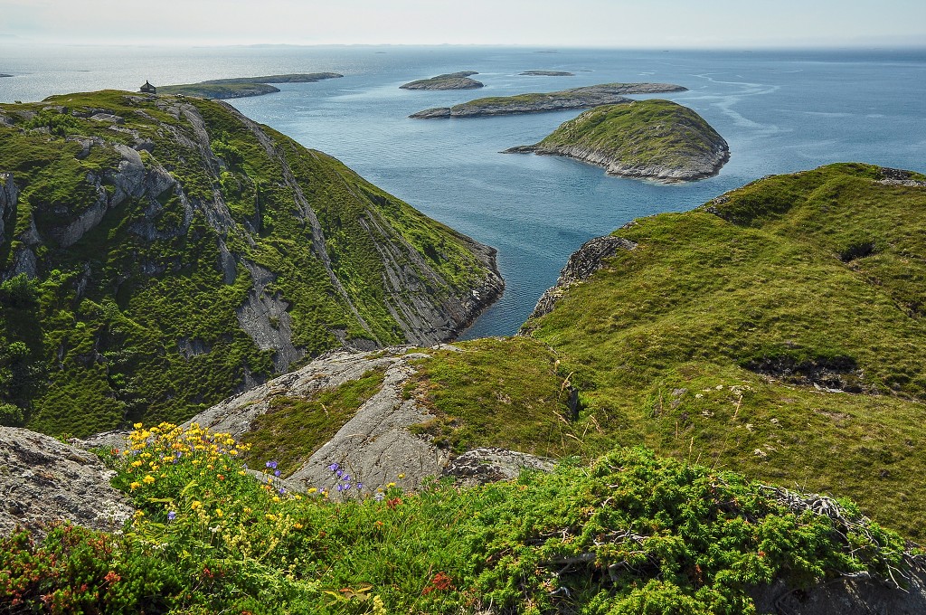 Skandinávie - ostrov Lovund, Nordland