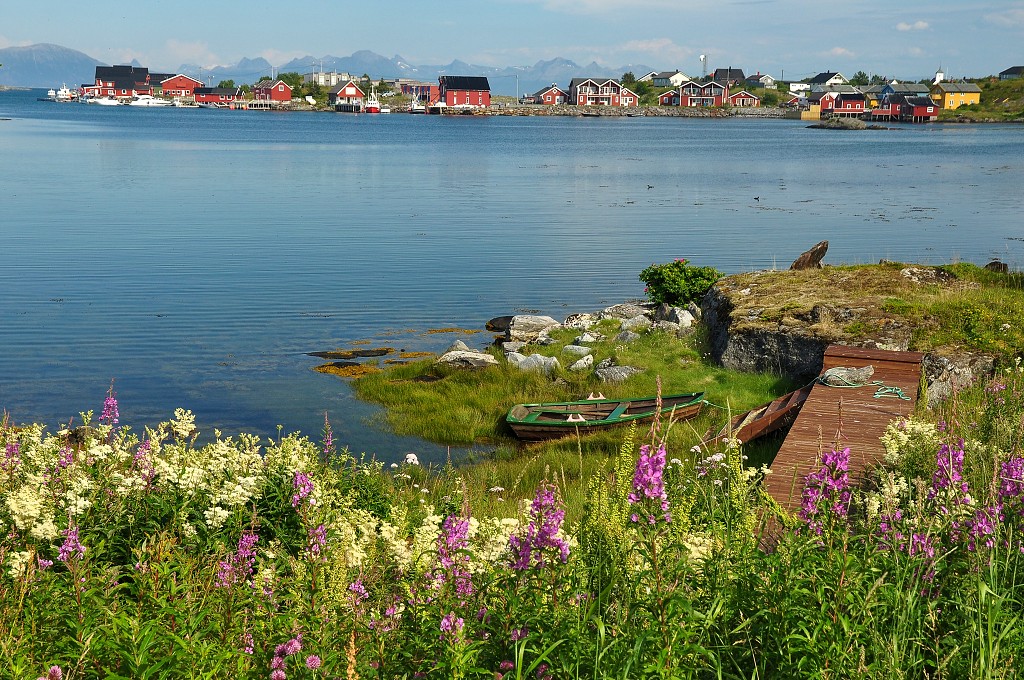 Skandinávie - ostrov Lovund, Nordland