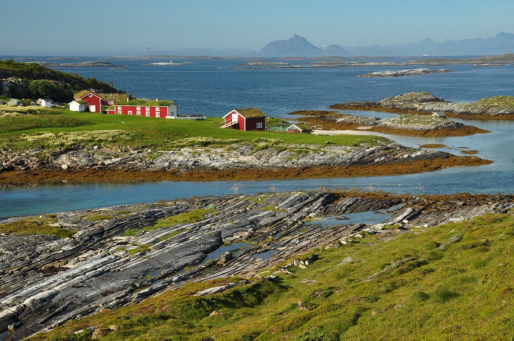 Skandinávie - ostrov Lovund, Nordland