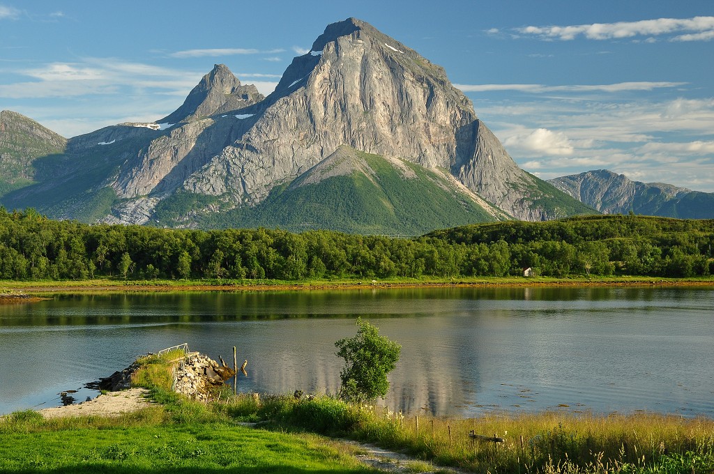 Skandinávie - Tjongsfjord, u Svartisenu, Nordland