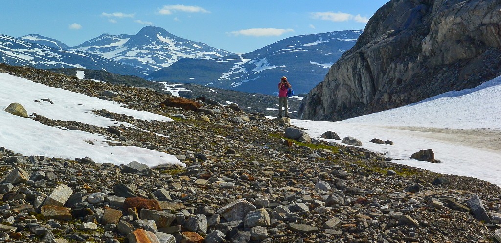 Skandinávie - na ledovec Svartisen, Nordland