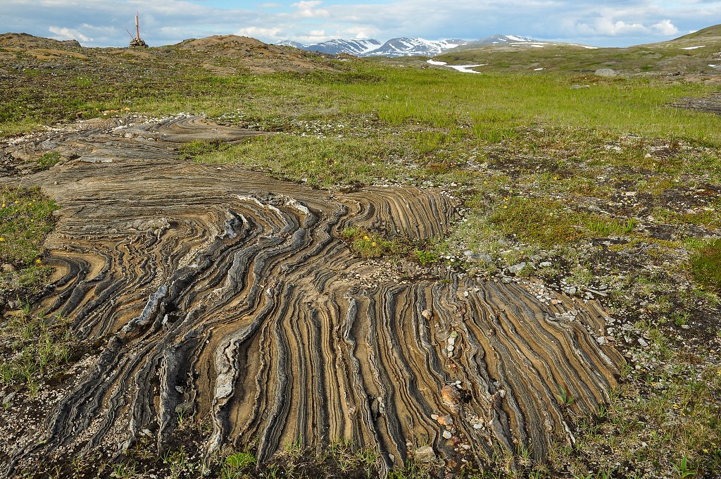 Skandinávie - n.p. Láhko, sev. od jez. Storglomvatnet, Nordland