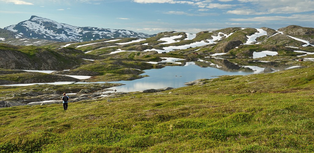 Skandinávie - n.p. Láhko, sev. od jez. Storglomvatnet, Nordland