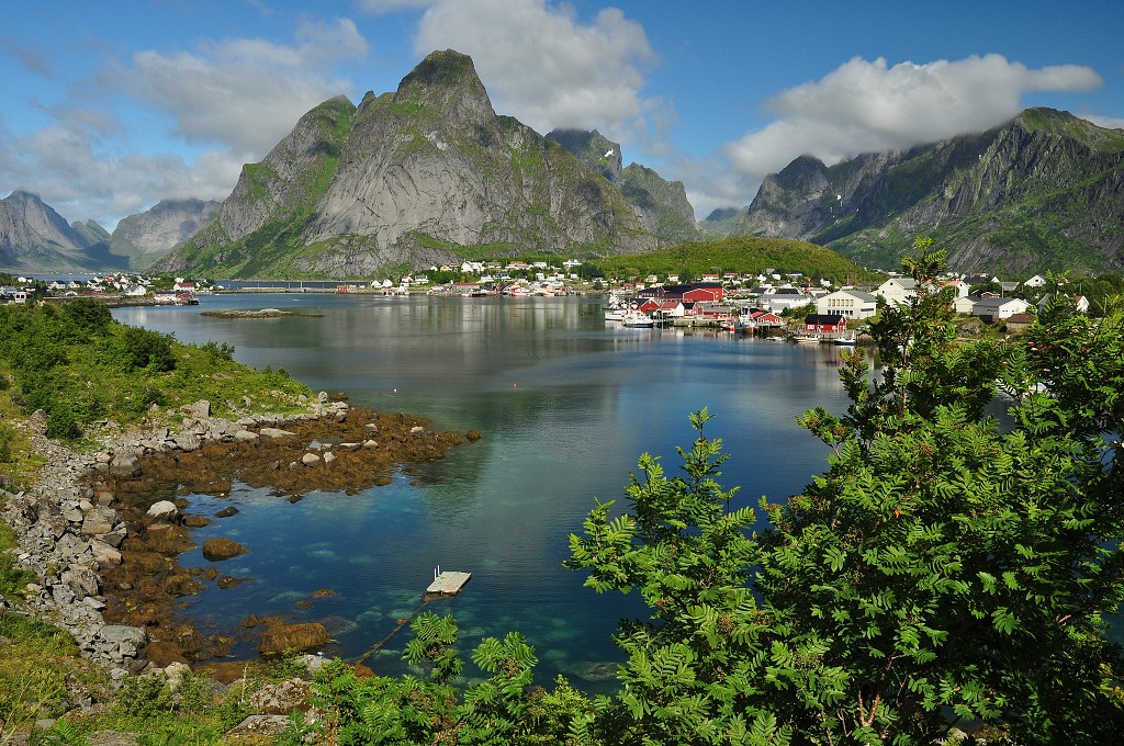 Skandinávie - Reine, ostrov Moskenesøya, Lofoty