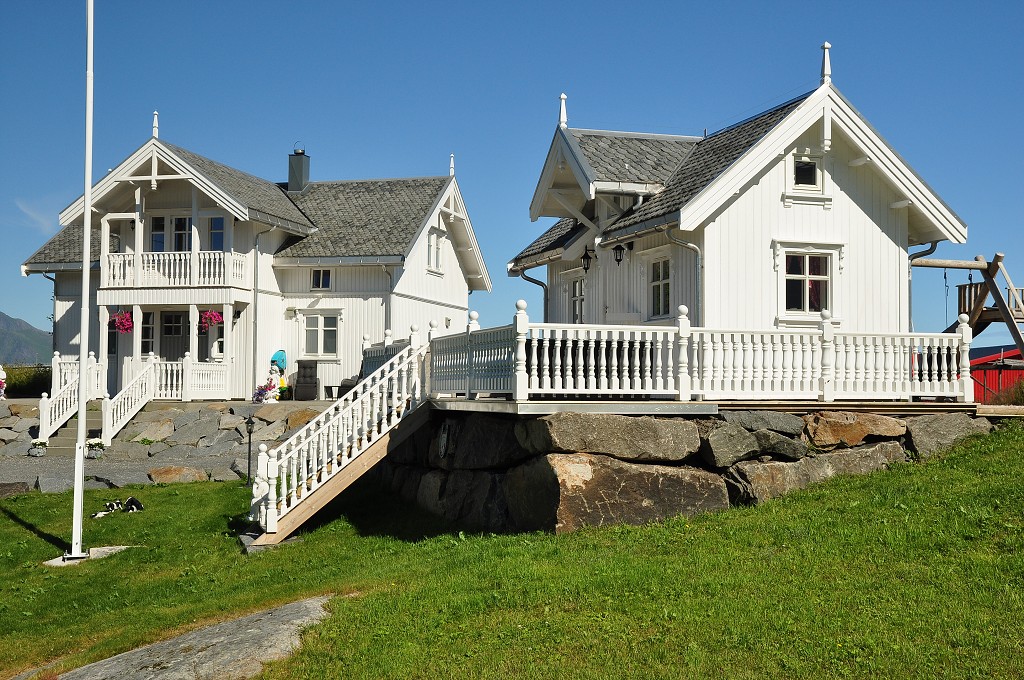 Skandinávie - Reinefjord, u Reine, ostrov Moskenesøya, Lofoty