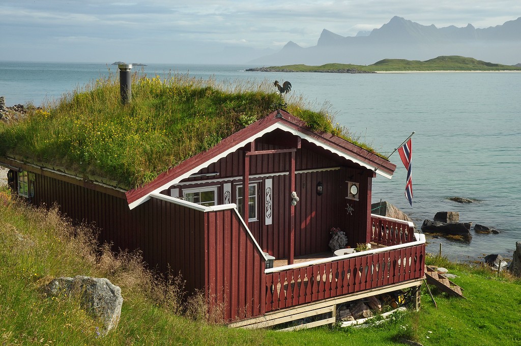 Skandinávie - Yttersand,  ostrov Moskenesøya, Lofoty