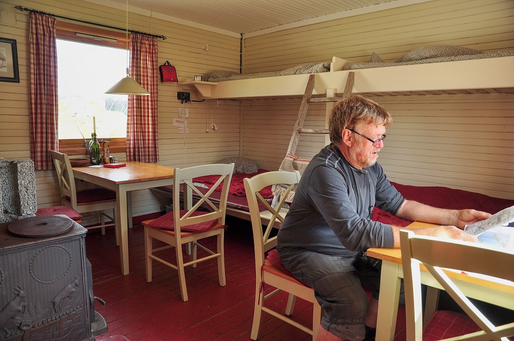 Skandinávie - Niingshytta, nad Bogenem, u Narviku