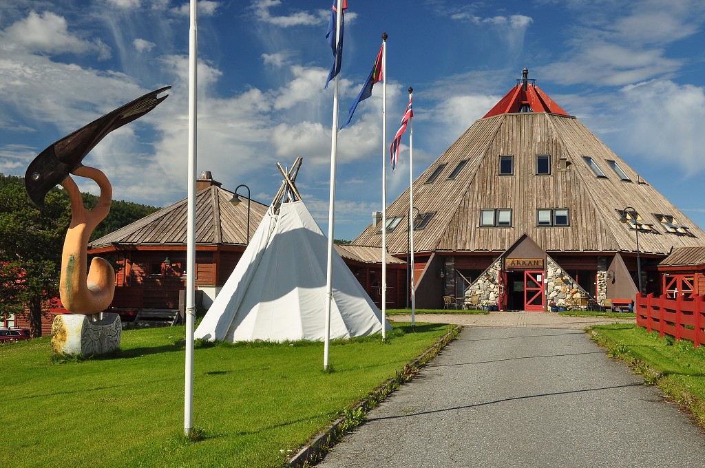 Skandinávie - Drag - Sámské centrum, Tysfjord, Nordland