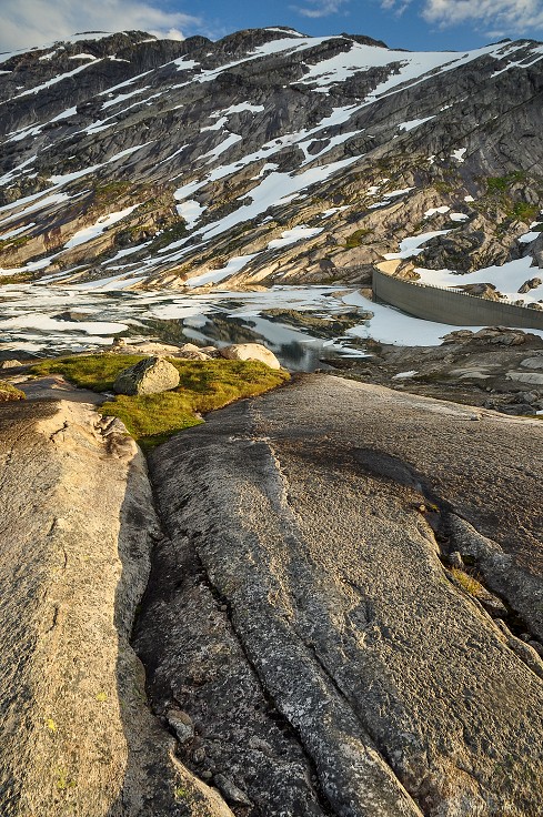 Skandinávie - jez. Reinoksvatnet, údolí Gjerdalen, Nordland