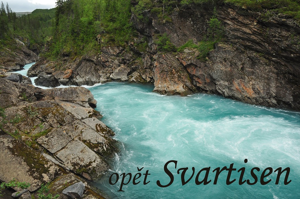 Skandinávie - ř. Glomåga, Svartisen