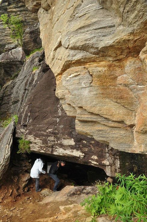 Skandinávie - jeskyně Gronligrotta, Svartisen