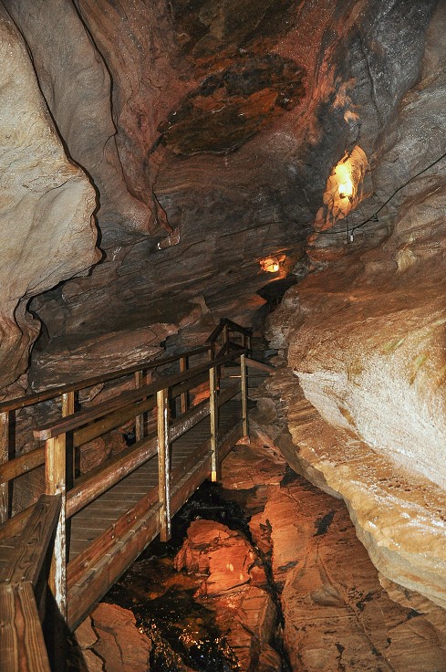 Skandinávie - jeskyně Gronligrotta, Svartisen