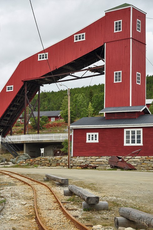 Skandinávie - Folldal - hornický skanzen, Rondane