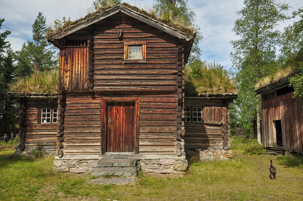 Skandinávie - Elverum - skanzen