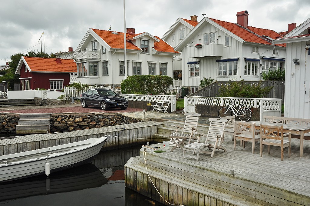 Skandinávie - městečko Marstrand, u Göteborgu, Švédsko