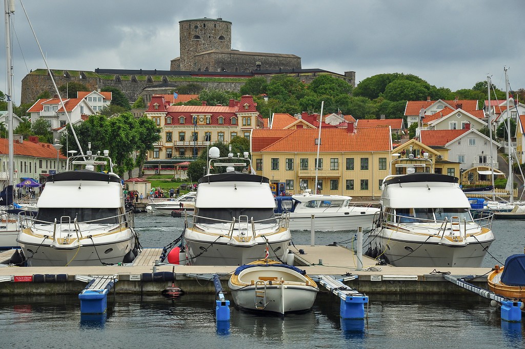 Skandinávie - městečko Marstrand, u Göteborgu, Švédsko