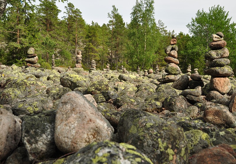 rezervace Holick, poloostr. Hornslandet u Hudiksvallu 