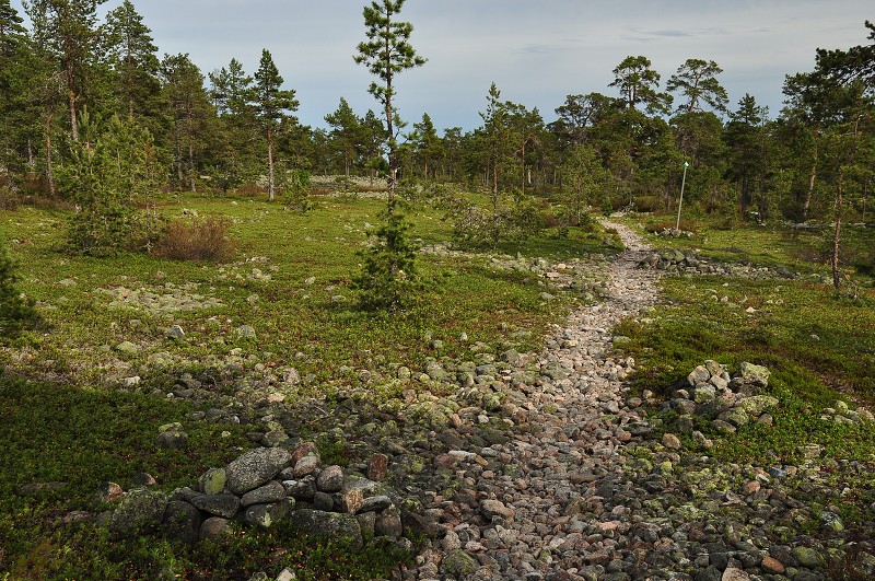 rezervace Holick, poloostr. Hornslandet u Hudiksvallu 