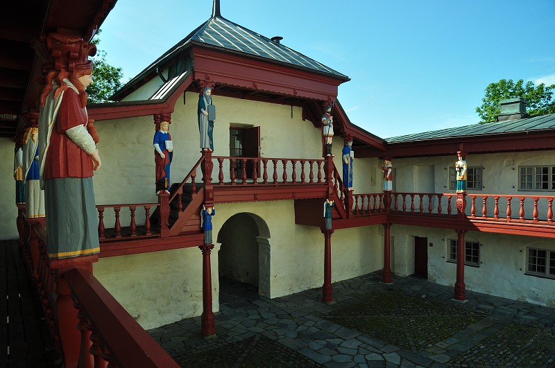 hrad Austratt, u Brekstadu, poloostrov Fosen 