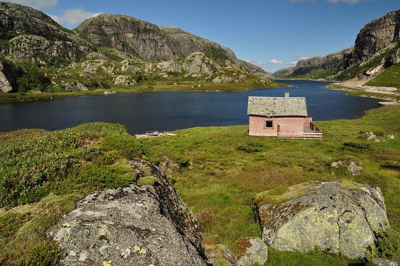 Jižní Norsko 2012 - jez. Hunnevatn, údolí Hunnedalen 
