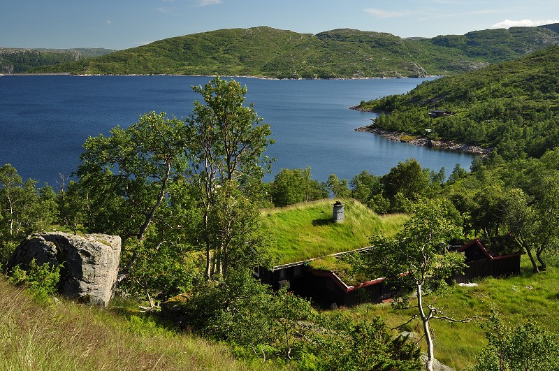 Jižní Norsko 2012 - jez. Gravatnet, nad údolím Hunnedalen 