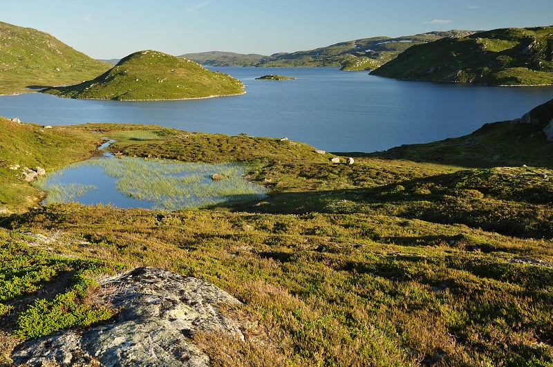 Jižní Norsko 2012 - jez. Oyarvatnet, Flogdalen 