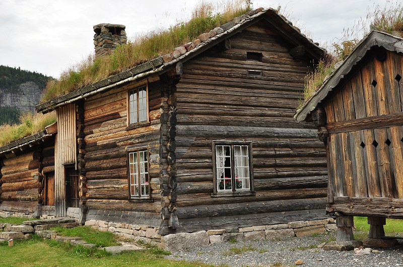 Jižní Norsko 2012 - miniskanzen, Bygland, údolí Setesdal 