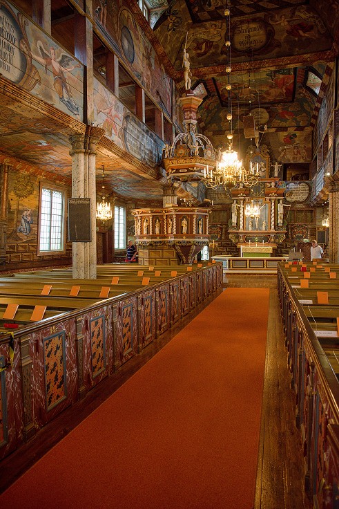 Skandinávie - Habo kyrka, sz. od Jönköpingu, Šv. 