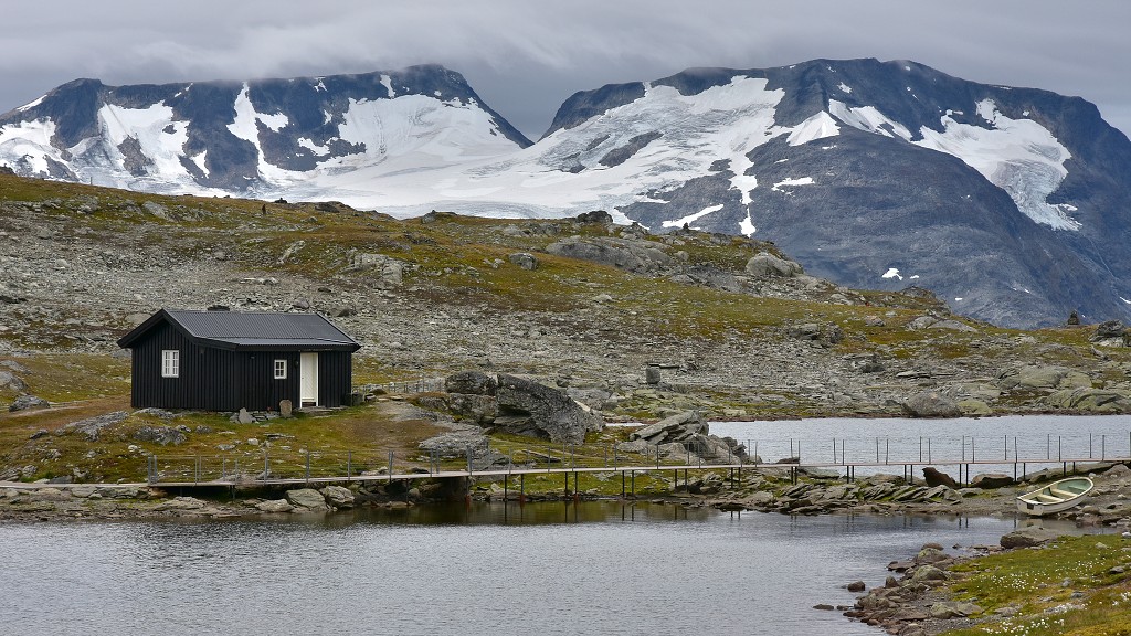 Skandinávie - Fantesteinsvatnet, Sognefjell road, Jotunheimen 