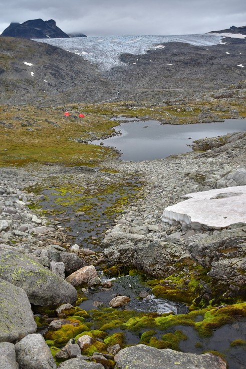 Skandinávie - ledovec Smørstabbtindan, Jotunheimen, R.55 