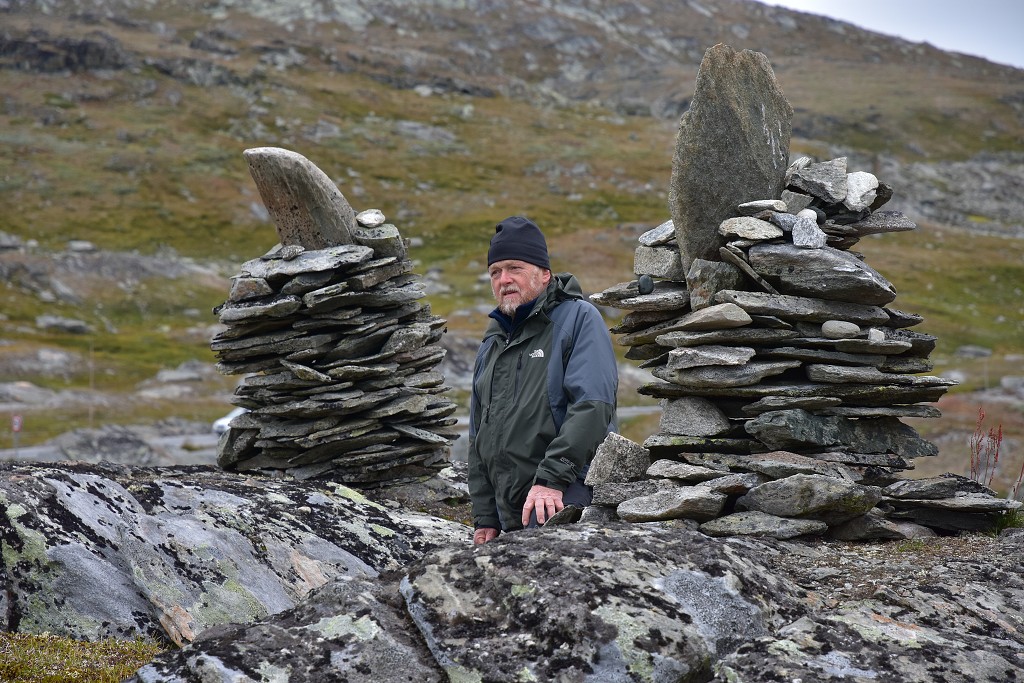 Skandinávie - poblíž Fantesteinsvatnet, Sognefjell road 