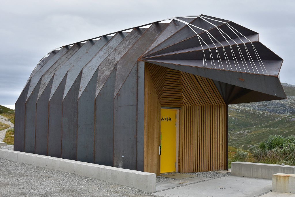 Skandinávie - veřejné toalety, Jotunheimen, R.55 